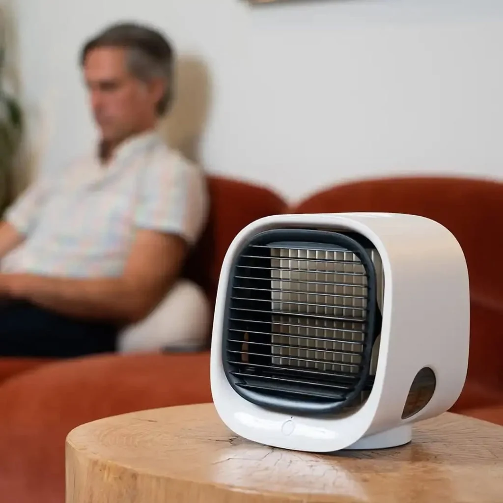 Portable Air Conditioner Mini Personal Cooling Fan USB - Image 3